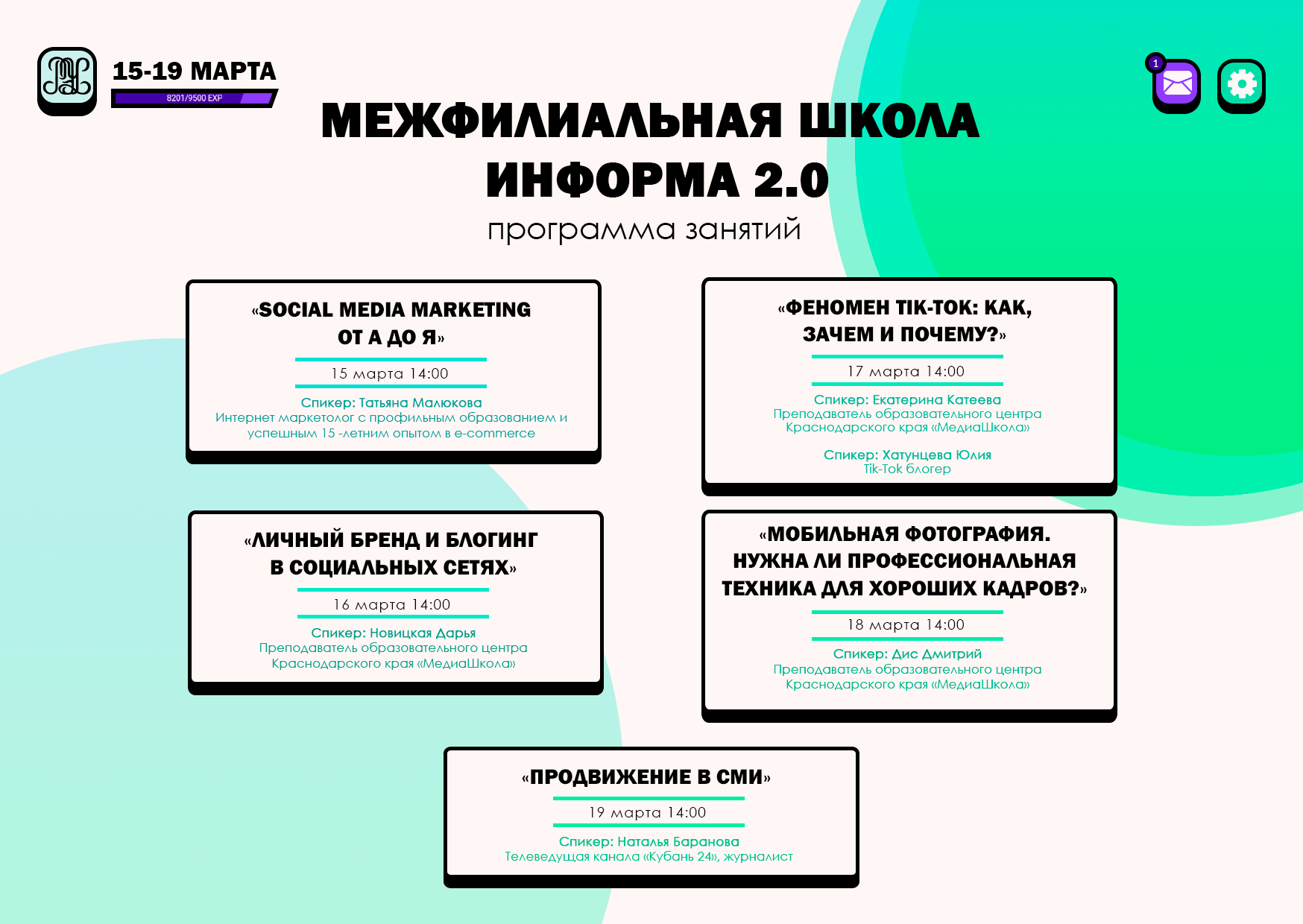 Межфилиальная школа информа 2.0 