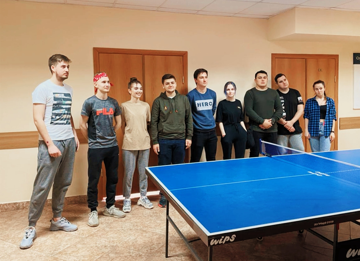 Первенство по настольному теннису