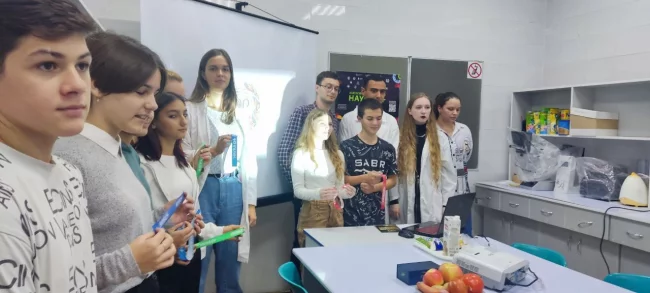 Продолжаем знакомить школьников с нашим филиалом!