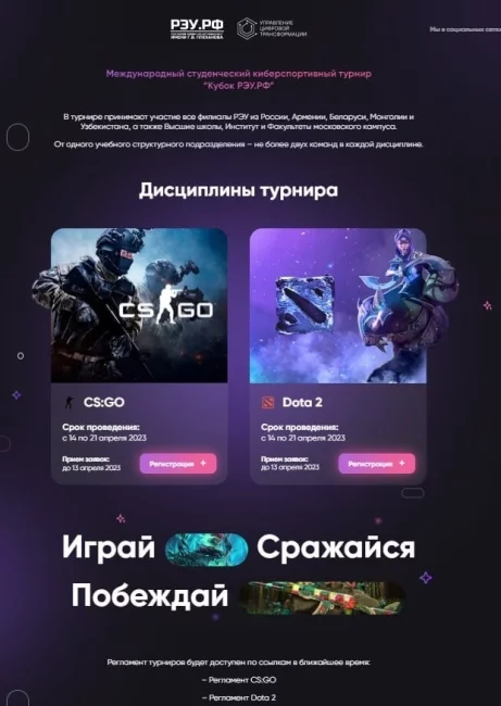 Кубок РЭУ.РФ