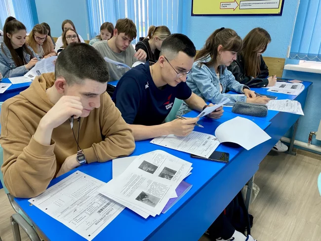 Более 50 человек стали участниками акции «Диктант Победы» в Краснодарском филиале