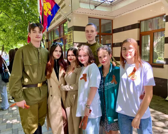 Георгиевская ленточка. Я помню! Я горжусь