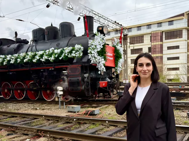 Волонтёры Краснодарского филиала РЭУ встретили ретро-поезд «Победа»! 
