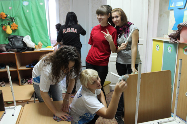 Помощь в обустройстве детского сада